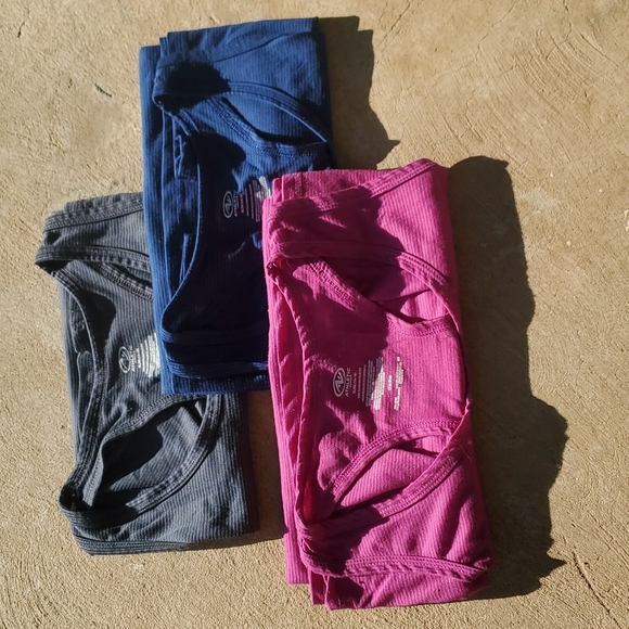 Athletic Works Tops - Athletic Works Womens XL Racerback Tank Tops (Set Of 3)